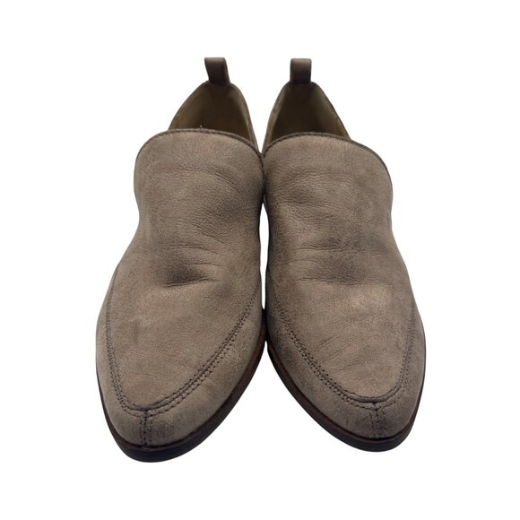 Lucky Brand Womens  Size 8.5 M Tan Suede Mahzan Slip-On Shoes - Picture 1 of 8